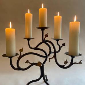 A Brutalist Candelabra